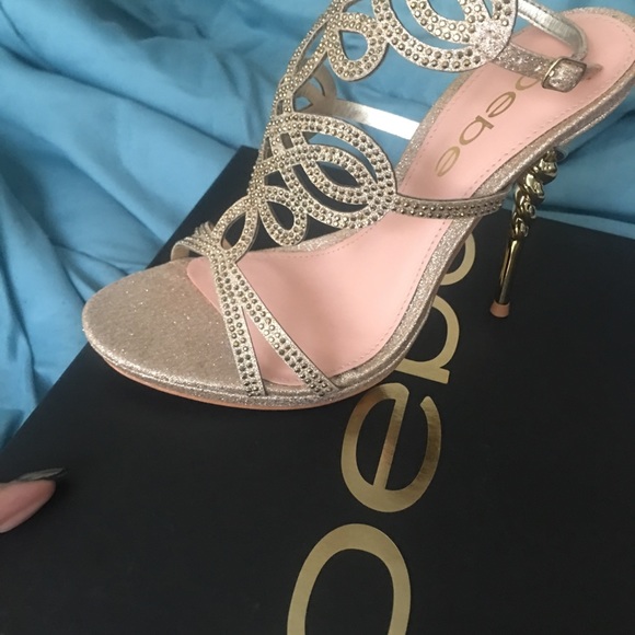 BEBE Deljah Twisted Stiletto heel sandals - Picture 8 of 8